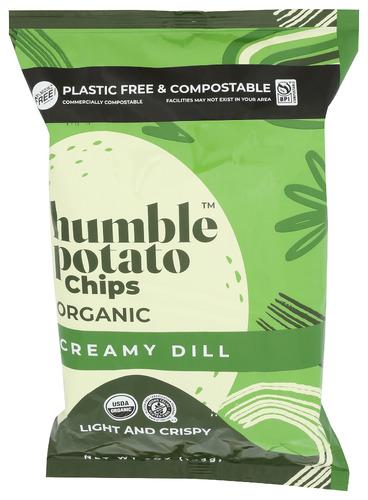 Humble Snacks Chips Creamy Dill - 5 Oz (12 Units)