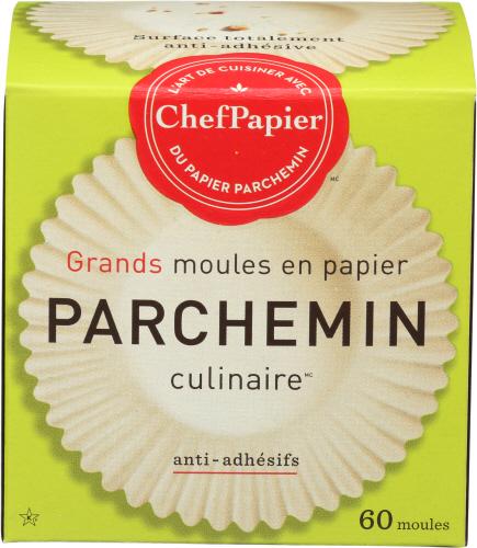 Paper Chef Parchment Cup Lg - 60 Pc (12 Units)