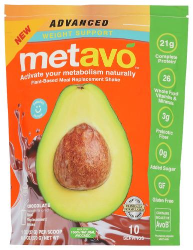 Metavo Meal Weight Advancd Chocolate - 9.5 Oz (1 Units)