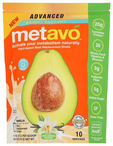 Metavo Meal Weight Advancd Vanilla - 9.5 Oz (1 Units)