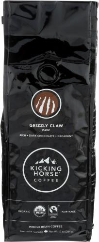 Kicking Horse Coffee Grzly Clw Drk Rst Bean - 10 Oz (6 Units)