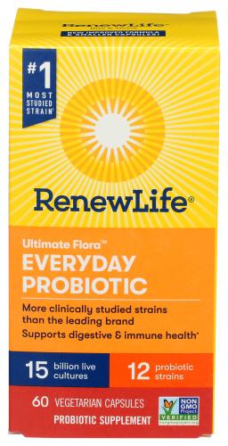 Renew Life Probiotic 15B Everyday - 60 Vc (1 Units)