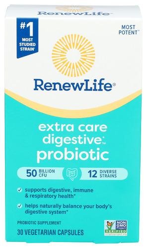Renew Life Probiotic 50B Extra Go Pa - 30 Vc (1 Units)