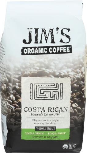 Jims Organic Coffee Coffee Costa Rican Organic - 12 Oz (6 Units)