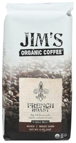 Jims Organic Coffee Coffee Bean French Rst Organic - 11 Oz (6 Units)