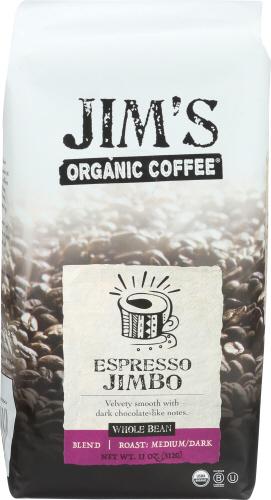 Jims Organic Coffee Coffee Espresso Jimbo - 11 Oz (1 Units)
