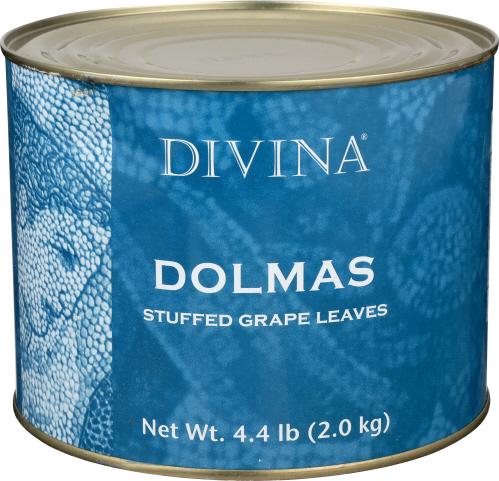 Divina Dolma Grape Leaves Stfd - 4.4 Lb (6 Units)