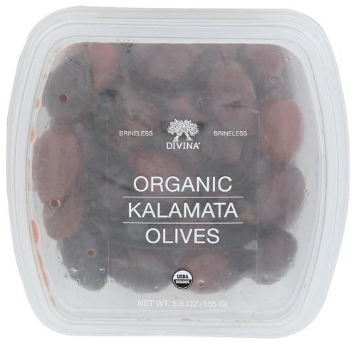 Divina Cup Olives Kalamata Organic - 5.5 Oz (6 Units)