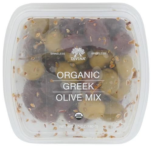 Divina Olive Mix Greek Organic - 6.3 Oz (6 Units)