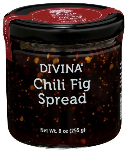 Divina Spread Chili Fig - 9 Oz (12 Units)