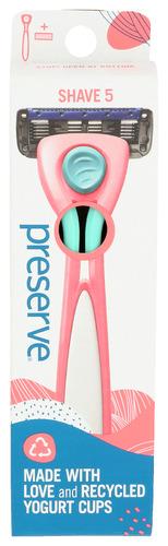 Preserve Shave 5 Razor System Womens - 1 Pc (6 Units)