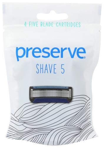Preserve Razor Blde Rplcmnt 4Pk - 4 Pk (6 Units)