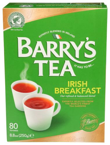 Barrys Tea Irish Breakfast 80Ct - 8.8 Oz (6 Units)