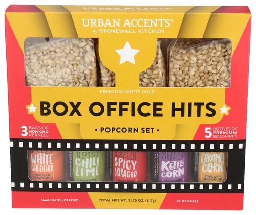 Urban Accents Popcorn Box Office Set - 21.75 Oz (6 Units)