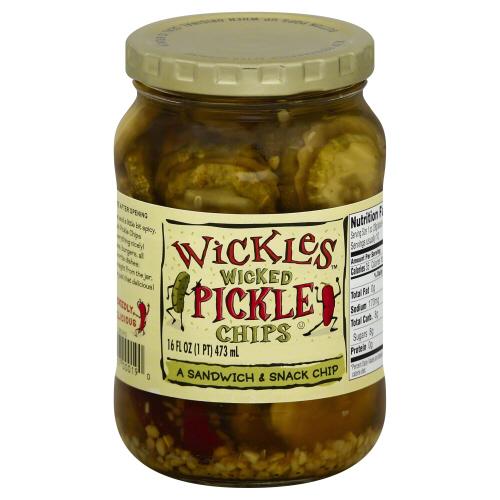 Wickles Picle Chip Wicked - 16 Oz (6 Units)