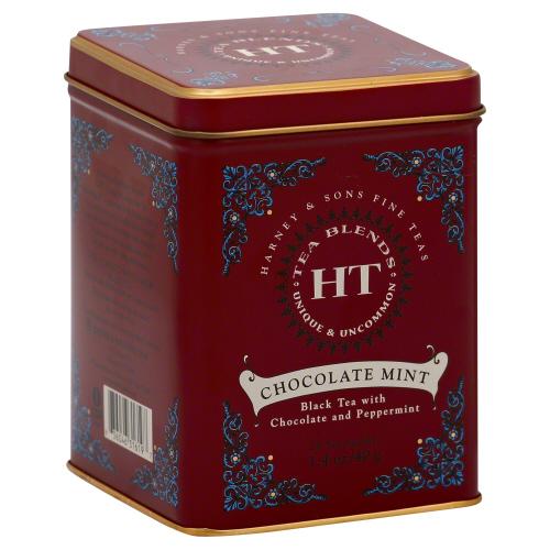 Harney & Sons Tea Hot Chocolate Mint Tin - 20 Bg (4 Units)