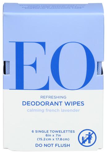 Eo Deod Lavendar Wipes - 1 Ea (3 Units)