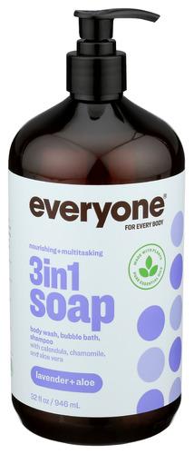 Everyone Soap Lavender Aloe - 32 Oz (3 Units)