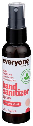 Everyone Sanitizer Hand Grapefruit - 2 Fo (6 Units)