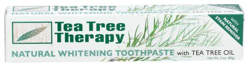 Tea Tree Therapy Tooth Paste Natural Whiten - 3 Oz (3 Units)