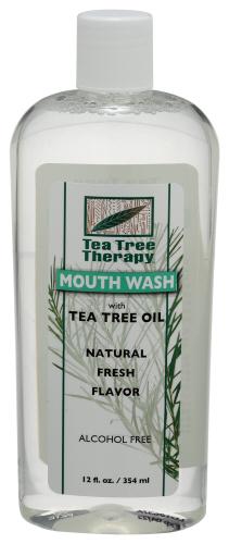 Tea Tree Therapy Mouthwash Ntrl Alcohl Free - 12 Oz (3 Units)