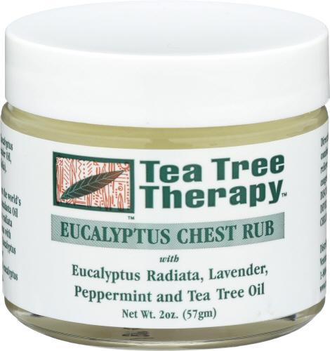 Tea Tree Therapy Chest Rub Eucalyptus - 2 Oz (3 Units)
