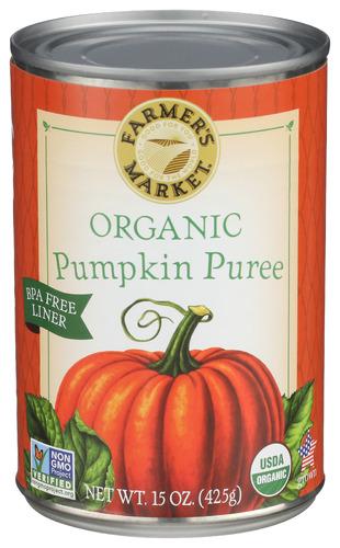 Farmers Market Foods Pumpkin Organic - 15 Oz (12 Units)