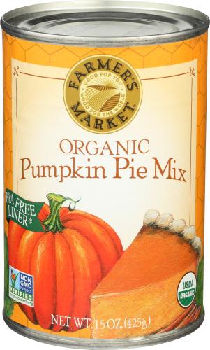 Farmers Market Foods Mix Pumpkin Pie - 15 Oz (12 Units)