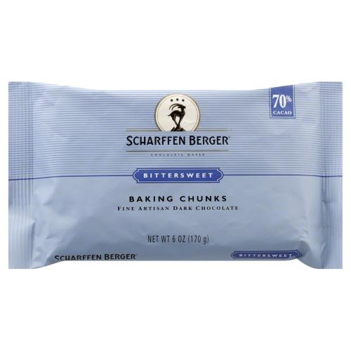 Scharffen Berger Chocolate Chnk Bkng Bttrswt - 7 Oz (8 Units)