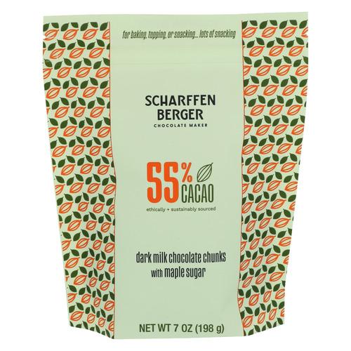 Scharffen Berger Chunks Bkng Milk Cho 55 - 7 Oz (8 Units)