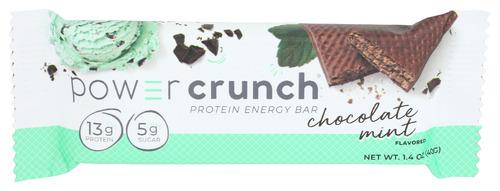 Power Crunch Bar Protein Chocolate Mint - 40 Gm (12 Units)