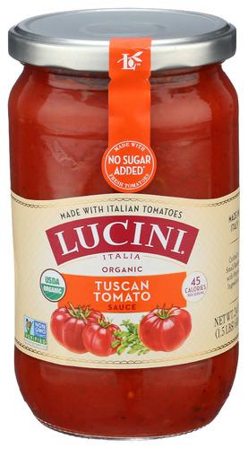 Lucini Marinara Pasta Sauce Organic - 24 Oz (6 Units)