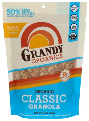 Grandy Oats Granola Classic Organic - 12 Oz (6 Units)