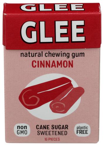 Glee Gum Gum Cinnamon - 16 Pc (12 Units)