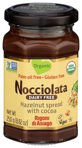 Rigoni Spread Hzlnut Df Organic - 8.82 Oz (6 Units)