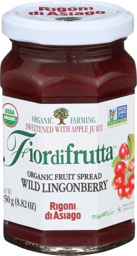 Rigoni Jam Lingonberry - 8.82 Oz (6 Units)