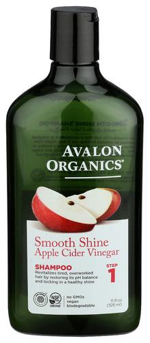 Avalon Organics Shampoo Apple Cider Shine - 11 Oz (1 Units)