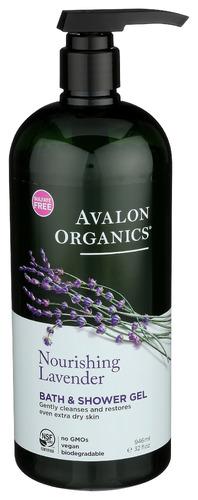 Avalon Organics Gel Bth N Shwr Lavendar Vsize - 32 Oz (1 Units)