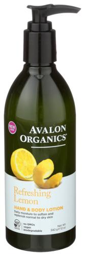 Avalon Organics Lotion H&B Lemon - 12 Oz (1 Units)