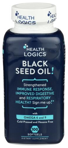 Health Logics Oil Blk Seed Hexane Fr Ge - 100 Cp (3 Units)