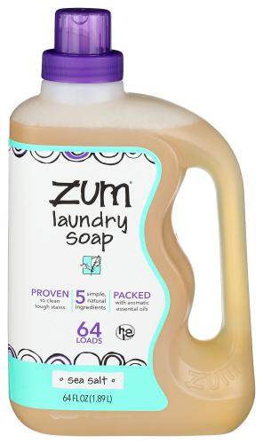 Zum Soap Laundry Sea Salt - 64 Fo (6 Units)