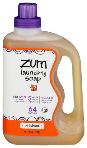 Zum Soap Laundry Patchuli - 64 Fo (6 Units)