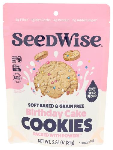 Seedwise Cookies Bday Cake - 2.85 Oz (6 Units)