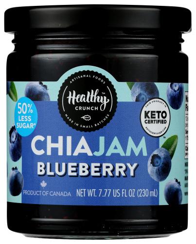 Healthy Crunch Jam Blueberry Chia - 7.77 Oz (6 Units)