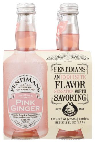 Fentimans Bev 4Pk Pink Ginger - 37.2 Fo (6 Units)