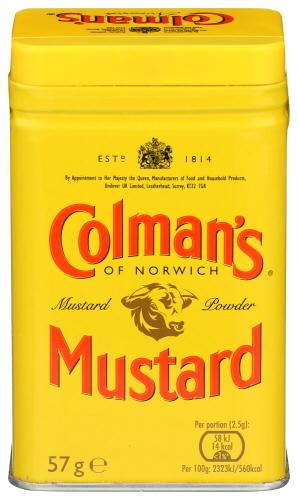 Colmans Mustard Dry - 2 Oz (12 Units)