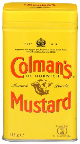 Colmans Mustard Dry - 4 Oz (12 Units)