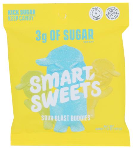 Smartsweets Candy Sour Blast Buddies - 1.8 Oz (12 Units)