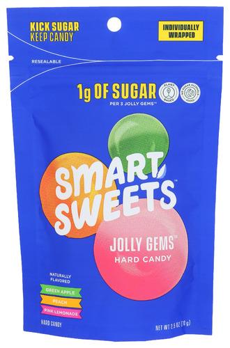 Smartsweets Candy Jolly Gems - 2.5 Oz (12 Units)