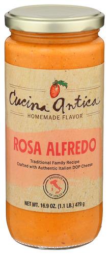 Cucina Antica Sauce Pasta Rosa Alfredo - 16.9 Oz (6 Units)